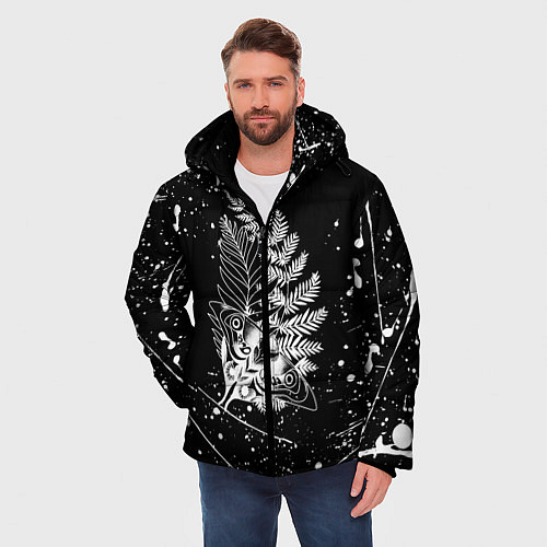 Мужская зимняя куртка ОДНИ ИЗ НАС ТАТУ ЭЛЛИ / 3D-Черный – фото 3