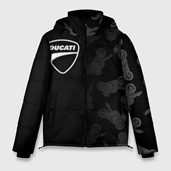 Куртка зимняя мужская DUCATI 1, цвет: 3D-черный