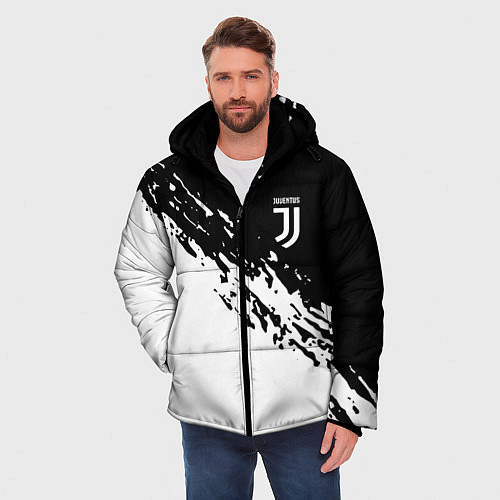 Мужская зимняя куртка JUVENTUS / 3D-Красный – фото 3