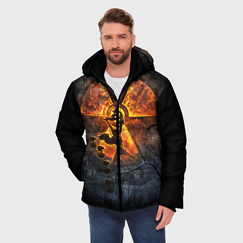 Мужская зимняя куртка S T A L K E R 2 / 3D-Черный – фото 3