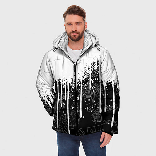 Мужская зимняя куртка 6ix9ine / 3D-Черный – фото 3