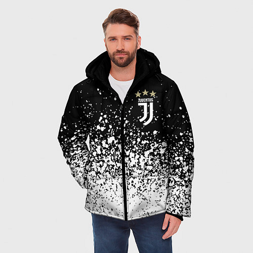 Мужская зимняя куртка JUVENTUS / 3D-Черный – фото 3