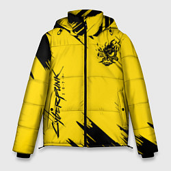 Куртка зимняя мужская CYBERPUNK 2077, цвет: 3D-красный