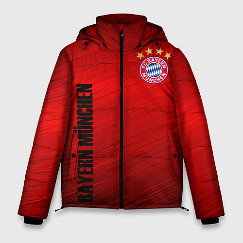 Мужская зимняя куртка BAYERN MUNCHEN / 3D-Красный – фото 1