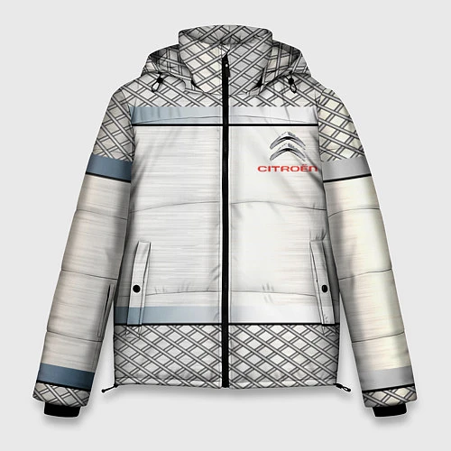 Мужская зимняя куртка CITROEN / 3D-Светло-серый – фото 1
