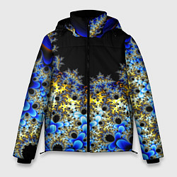 Куртка зимняя мужская Фрактальная материя l Fractal, цвет: 3D-черный