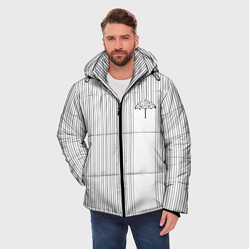 Мужская зимняя куртка The umbrella academy Z / 3D-Черный – фото 3