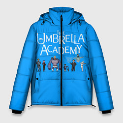 Куртка зимняя мужская The umbrella academy, цвет: 3D-красный
