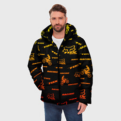 Куртка зимняя мужская Форма для мотокросса FOX, цвет: 3D-черный — фото 2