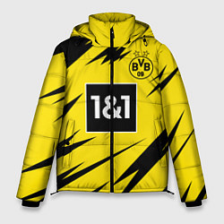 Куртка зимняя мужская Reus Borussia Dortmund 20-21, цвет: 3D-черный