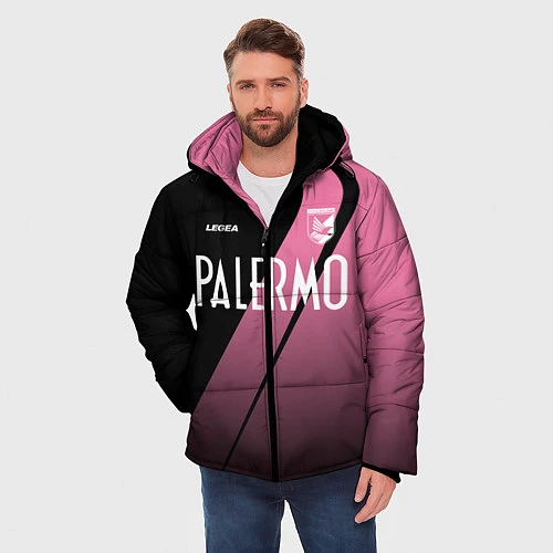 Мужская зимняя куртка PALERMO FC / 3D-Черный – фото 3