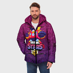 Куртка зимняя мужская Surge Brawl Stars, цвет: 3D-черный — фото 2