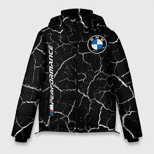 Мужская зимняя куртка BMW БМВ / 3D-Красный – фото 1