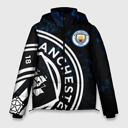 Куртка зимняя мужская Manchester City, цвет: 3D-светло-серый