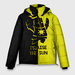 Куртка зимняя мужская Praise the sun, цвет: 3D-черный