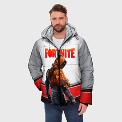 Куртка зимняя мужская FORTNITE GAME, цвет: 3D-черный — фото 2