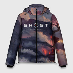 Куртка зимняя мужская Ghost of Tsushima, цвет: 3D-светло-серый