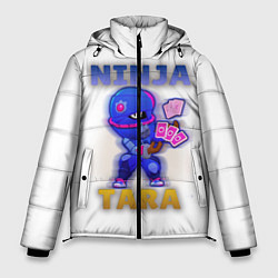 Куртка зимняя мужская Ниндзя Тара Бравл Старс BS, цвет: 3D-черный