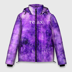 Куртка зимняя мужская Relax, цвет: 3D-черный