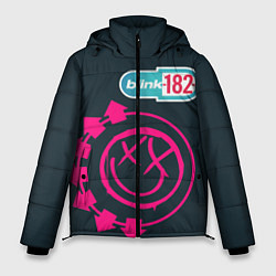 Куртка зимняя мужская Blink 182, цвет: 3D-светло-серый