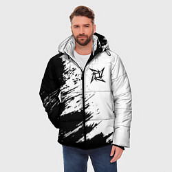 Куртка зимняя мужская METALLICA МЕТАЛЛИКА, цвет: 3D-светло-серый — фото 2
