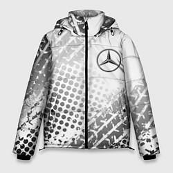 Куртка зимняя мужская Mercedes-Benz, цвет: 3D-красный