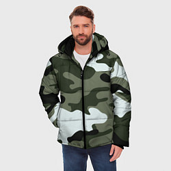 Куртка зимняя мужская Camouflage 2, цвет: 3D-красный — фото 2