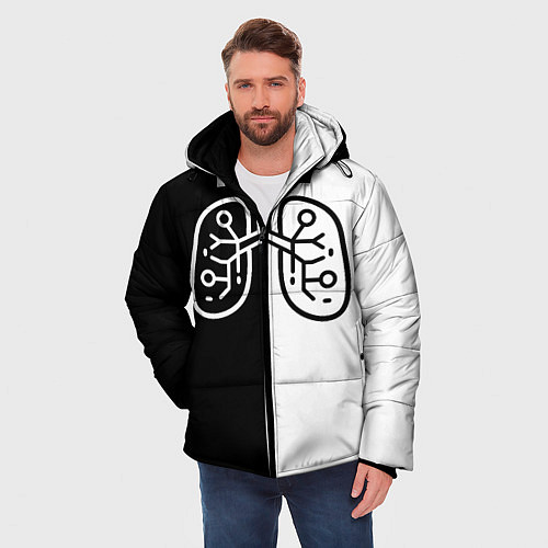 Мужская зимняя куртка ЛЕГКИЕ / 3D-Черный – фото 3