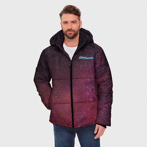 Мужская зимняя куртка StarTrek спина Z / 3D-Черный – фото 3