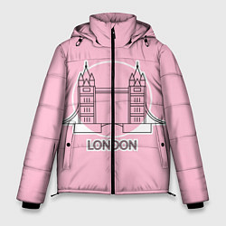 Мужская зимняя куртка Лондон London Tower bridge