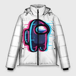 Куртка зимняя мужская Among Us, цвет: 3D-светло-серый