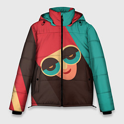Куртка зимняя мужская RETDO FACE, цвет: 3D-черный