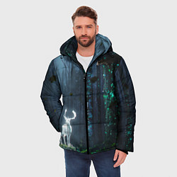 Куртка зимняя мужская Олень, цвет: 3D-черный — фото 2