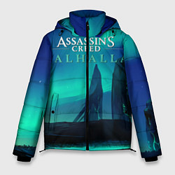 Куртка зимняя мужская ASSASSINS CREED VALHALLA, цвет: 3D-черный