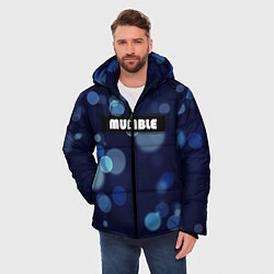 Куртка зимняя мужская MUMBLE, цвет: 3D-черный — фото 2