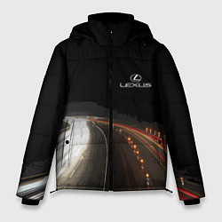 Куртка зимняя мужская Night route, цвет: 3D-черный