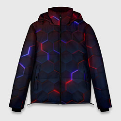 Куртка зимняя мужская Light Background, цвет: 3D-черный