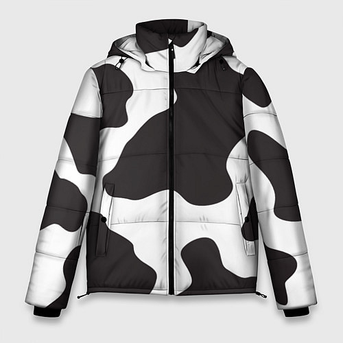 Мужская зимняя куртка Корова / 3D-Красный – фото 1
