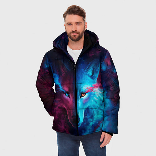 Мужская зимняя куртка ЗВЕЗДНЫЙ ВОЛК / 3D-Черный – фото 3