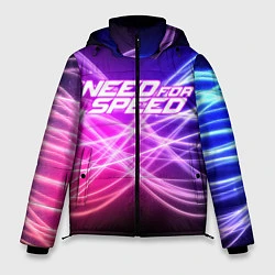 Куртка зимняя мужская NFS NEED FOR SPEED S, цвет: 3D-светло-серый