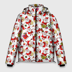 Куртка зимняя мужская Дед Мороз, цвет: 3D-светло-серый