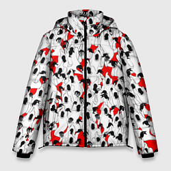 Куртка зимняя мужская Haunted Family, цвет: 3D-светло-серый
