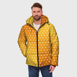 Куртка зимняя мужская ЗЕНИЦУ КИМОНО, цвет: 3D-светло-серый — фото 2