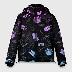 Куртка зимняя мужская BTS, цвет: 3D-светло-серый