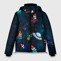 Куртка зимняя мужская Among Us 2021, цвет: 3D-красный