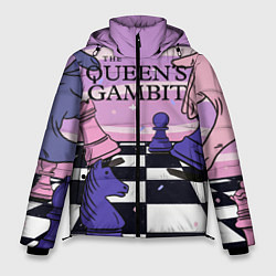 Куртка зимняя мужская The Queens Gambit, цвет: 3D-черный