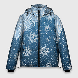 Куртка зимняя мужская Снежное Настроенние, цвет: 3D-красный