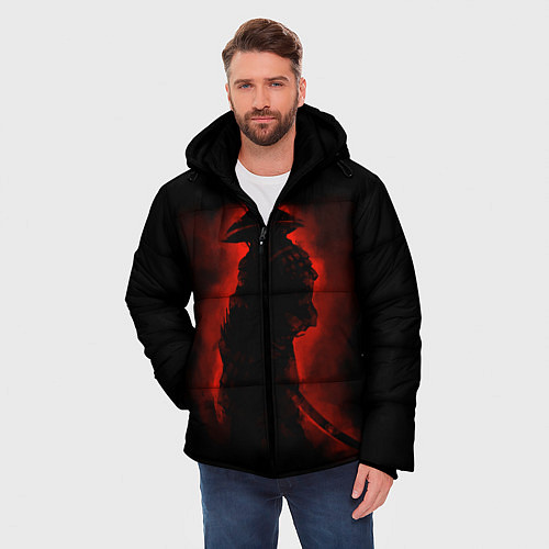 Мужская зимняя куртка Samurai / 3D-Черный – фото 3