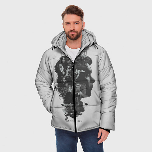 Мужская зимняя куртка Inception / 3D-Черный – фото 3