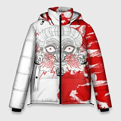 Куртка зимняя мужская Ведьма Юбаба, цвет: 3D-красный